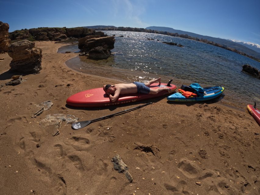 Chania: Stand-up Paddleboard Tour to Lazareta Island - Swimming, snorkeling, and the best views