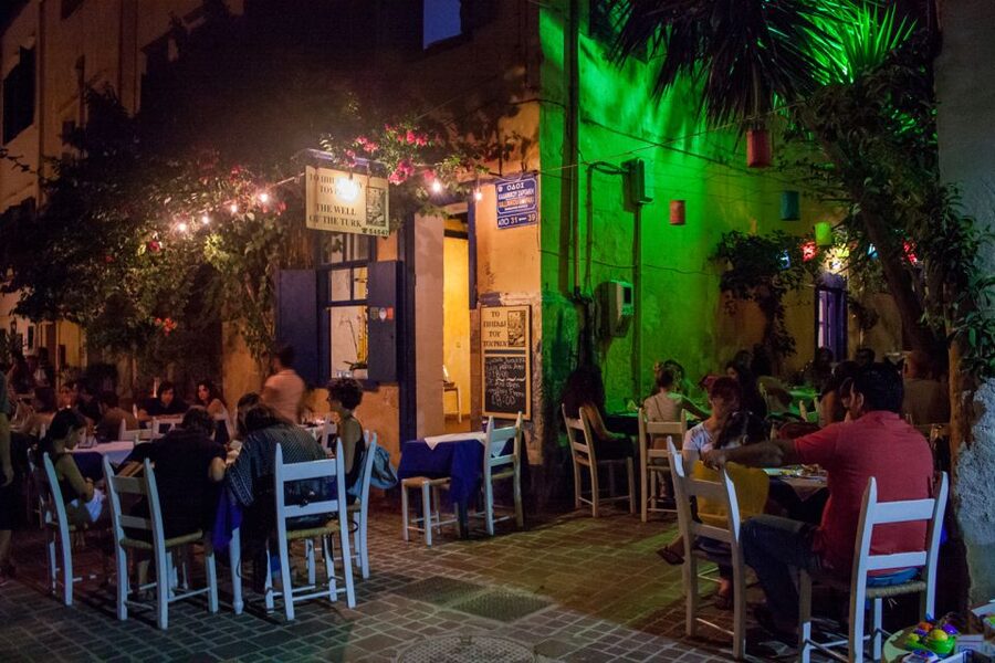 Chania: Wine, Food, and Sunset Tour with 3-Course Dinner - Ice cream made with sheep milk