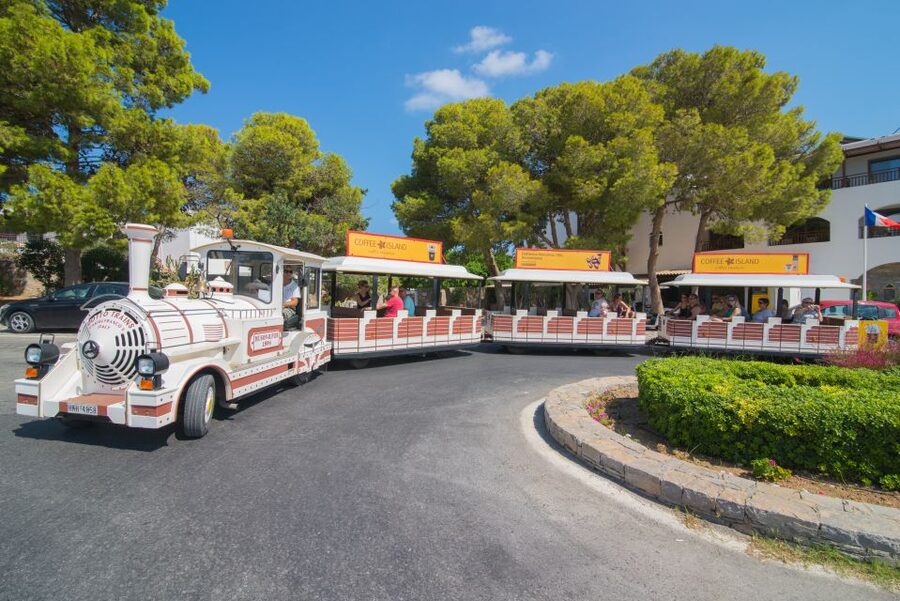 Chersonissos: Mini-Train City Highlights Tour - The half-day route through Avdou, Gonies, and Potamies
