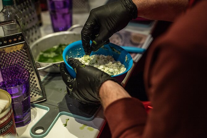 Cooking Class in Athens with Shopping in Central Market & Lunch - Shopping among the stalls