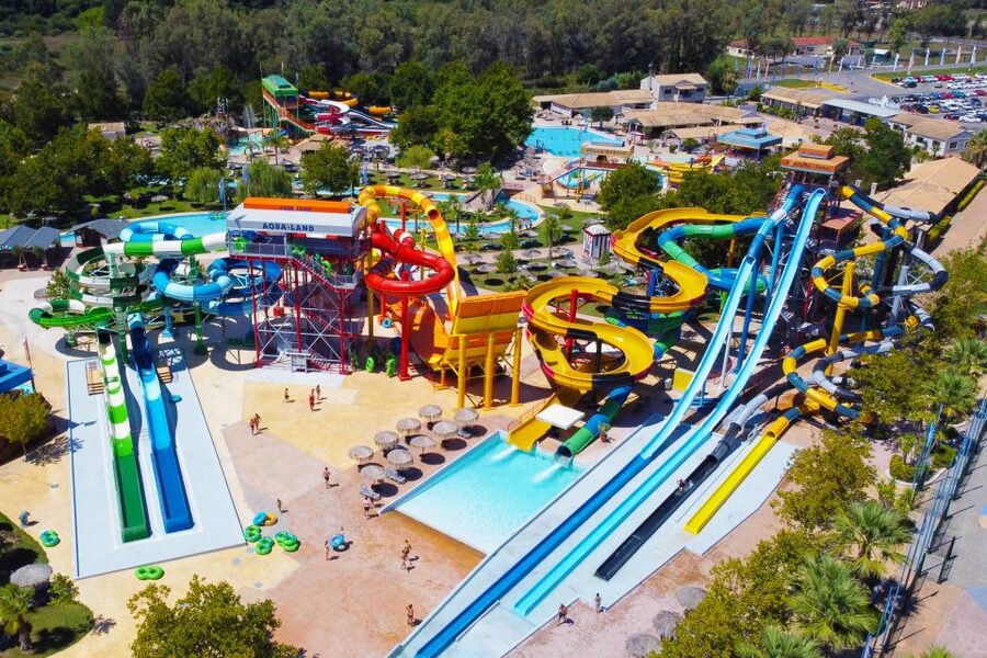 Corfu: Aqualand Water Park 1- or 2-Day Entry Tickets - Shade, sun beds, and the heat