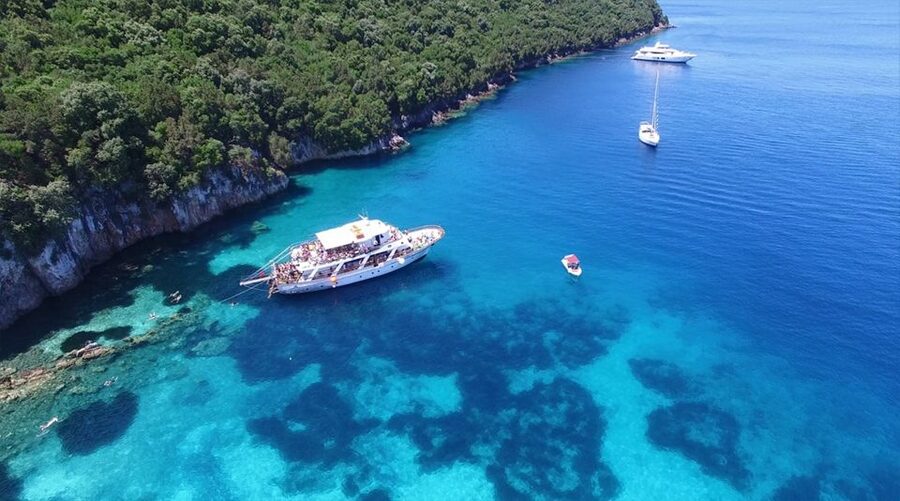 Corfu: Day Cruise to the Blue Lagoon with Visit to Syvota - Syvota adds a mainland village break