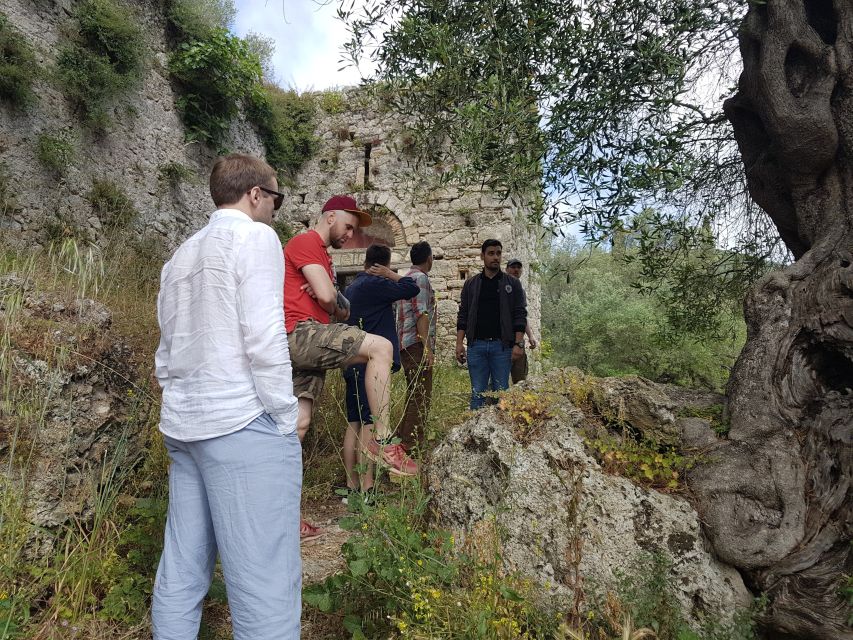 Corfu: Olive Oil Experience - The Governor's Olive Mill - The tasting lesson with bread, cheese, and dessert