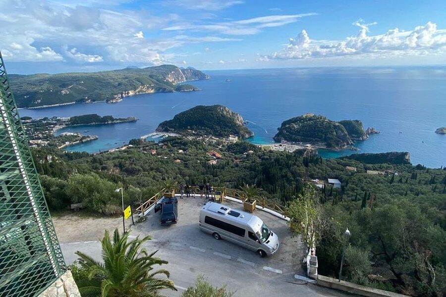 Corfu: Panoramic Island Highlights Van Tour from Cruise Port - Vasilakis Kumquat and the short local-products stop
