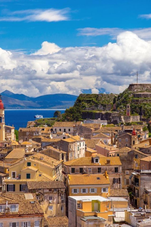 Corfu: Panoramic Island Highlights Van Tour from Cruise Port - Paleokastritsa beach and the hilltop monastery