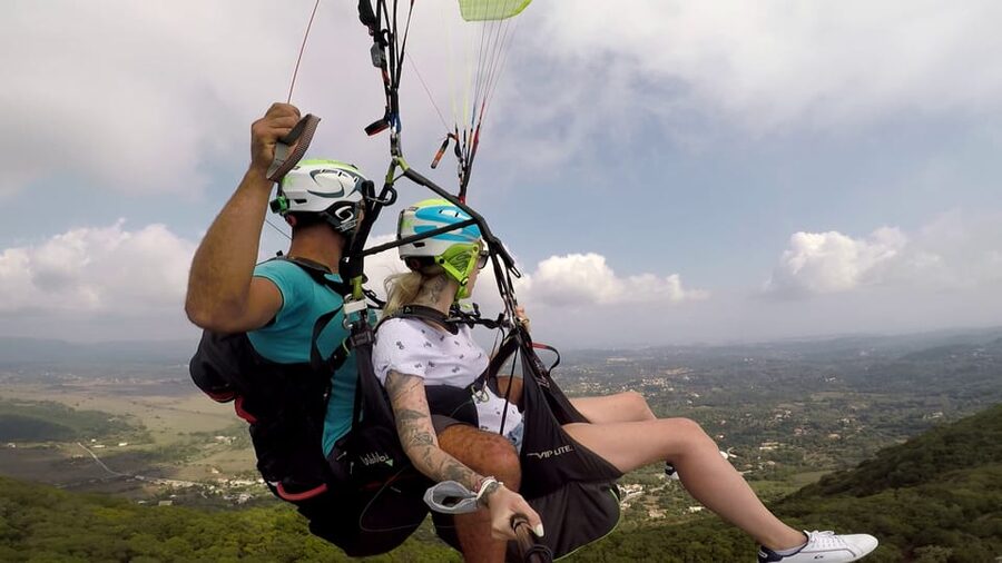 Corfu: Paragliding Tandem Flight Above Pelekas Town - Weather, timing, and practical planning