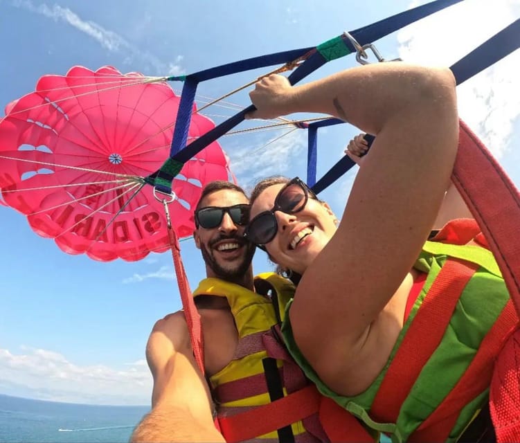 Corfu: Parasailing Experience for 2 in Sidari - A Five-Minute View of Sidari and Albania