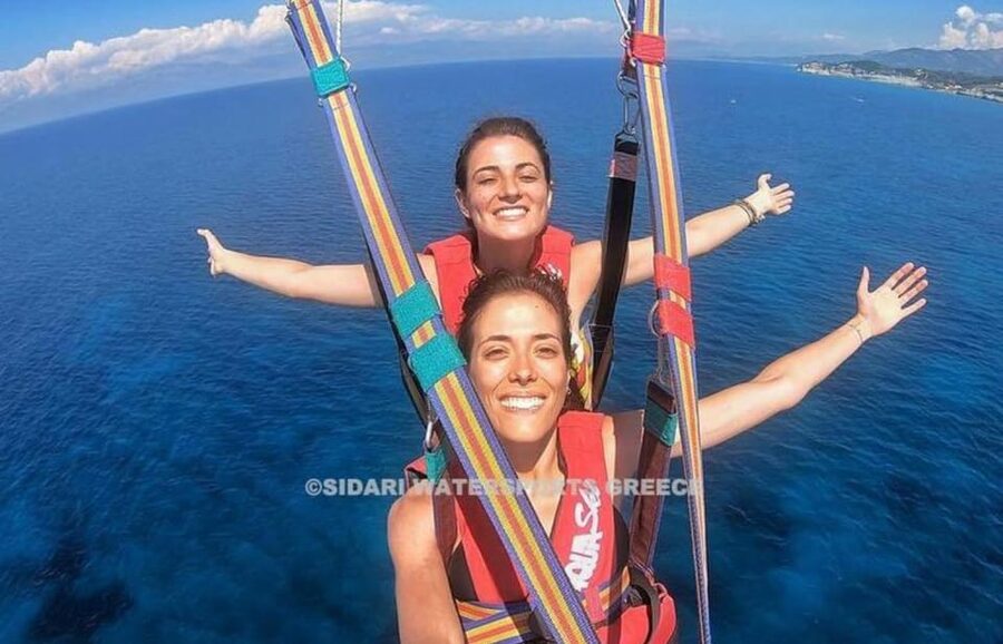 Corfu: Parasailing Experience for 2 in Sidari - The Five-Minute Speedboat Ride