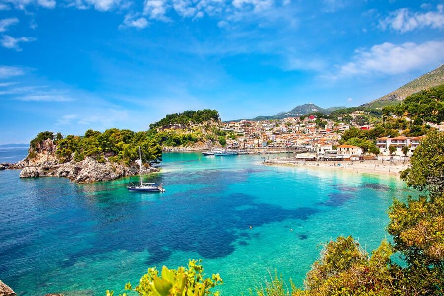 Corfu: Parga, Sivota and Blue Lagoon Full-Day Boat Cruise - Coastline commentary in five languages