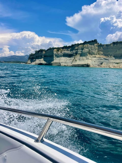 Corfu: Premium Boat Rental without Skipper - Mermaid Island and wildlife on the water