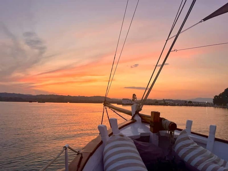 Corfu: Sunset Cruise on a Traditional Wooden Sailing Yacht - Life aboard the traditional wooden yacht