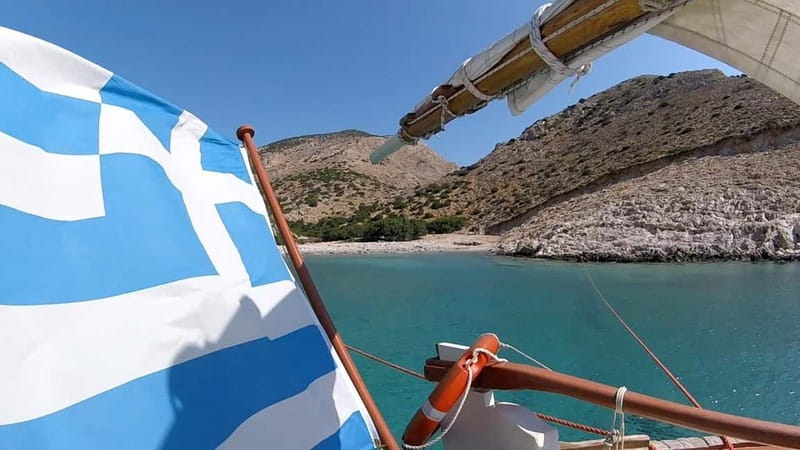Corfu: Sunset Cruise on a Traditional Wooden Sailing Yacht - The route past Corfu’s old fortress and Garitsa Bay