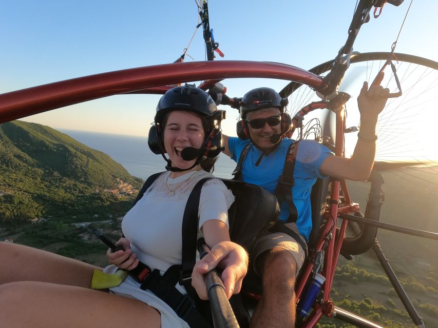 Corfu: Tandem Paratriking Flight over Corfu - The best time to fly in summer
