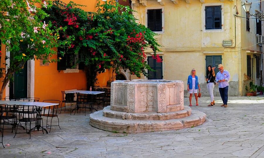 Corfu Town: Guided Walking Tour and Local Food Tastings - Meeting the guide by the Old Fortress
