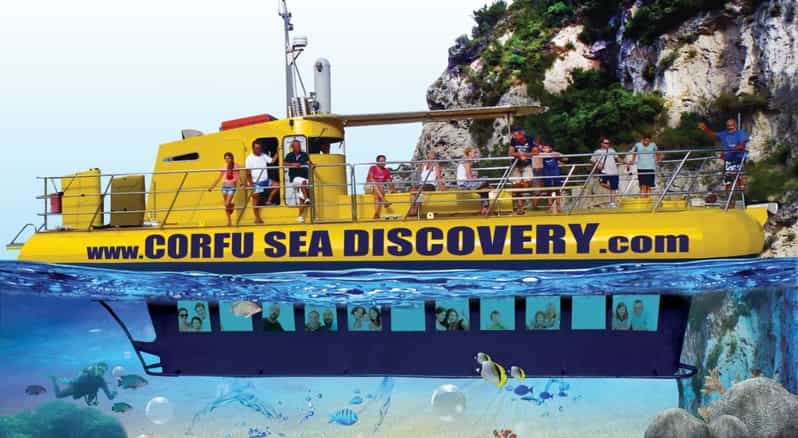Corfu: Underwater Cruise in Paleokastritsa - Seeing Paleokastritsa from Captain Nemo