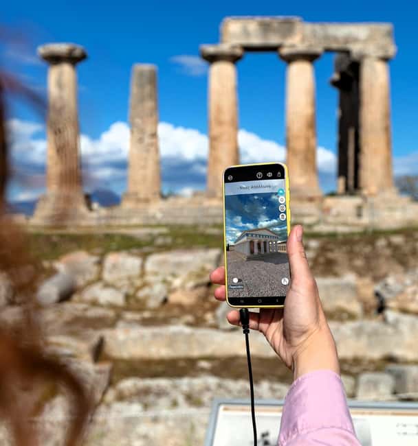 Corinth: 3D Representations & Audiovisual Self-Guided tour - The opening route through Corinth’s ancient setting