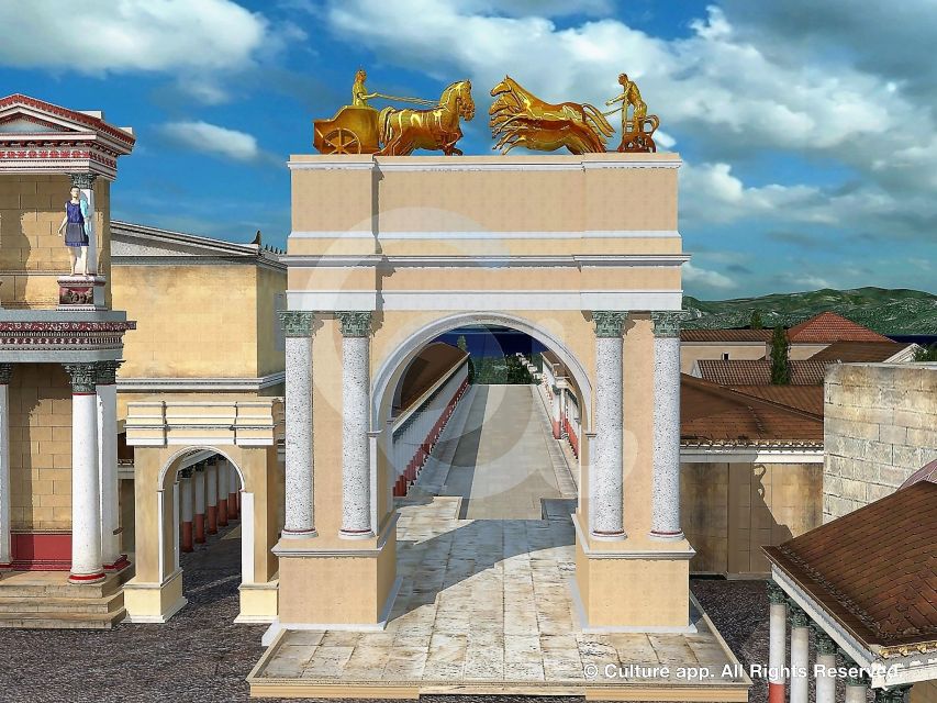 Corinth: 3D Representations & Audiovisual Self-Guided tour - The Temple of Apollo in 3D