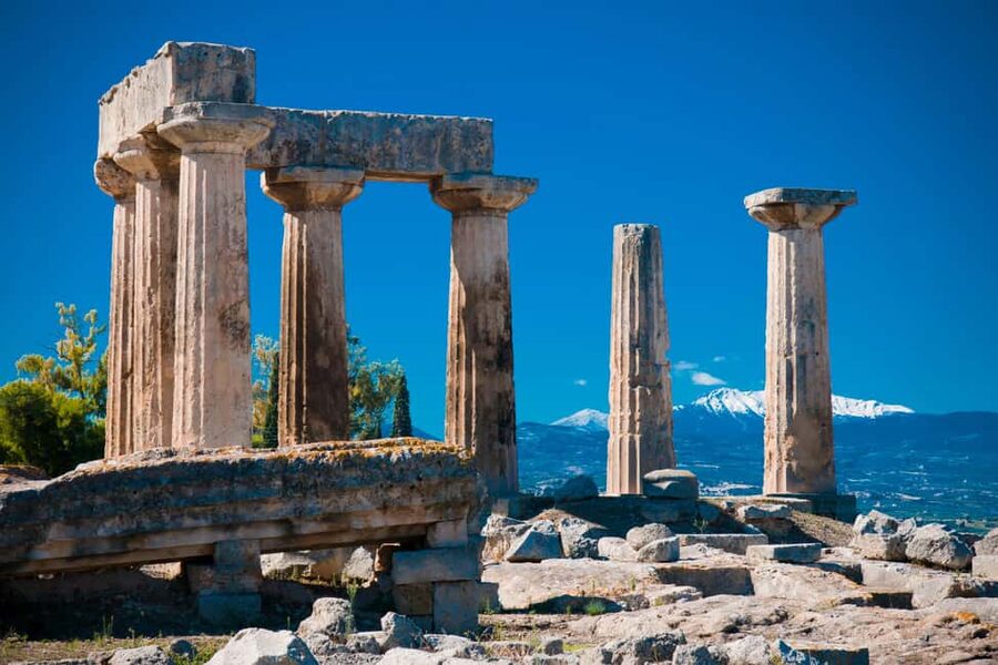 Corinth: 3D Representations & Audiovisual Self-Guided tour - Getting started at the archaeological site
