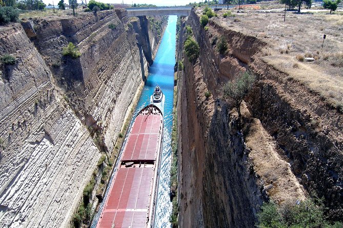 Corinth, Cave of Lakes, Odontotos Railway Private Tour with Greek Lunch Included - Entering the Cave of Lakes