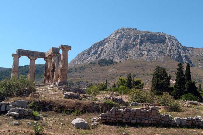 Corinth, Cave of Lakes, Odontotos Railway Private Tour with Greek Lunch Included - Mega Spilaio Monastery as an alternative