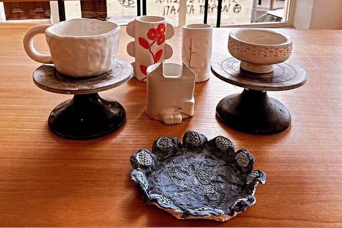 Create and paint your own ceramic piece in a workshop in Athens - What happens during the two-hour workshop