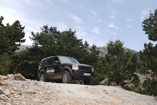 Cretan Safari – 4x4 Adventure to Preveli Beach with Lunch - Spili’s lion fountain and the lunch break