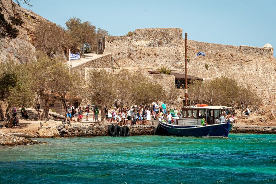 Crete: Agios Nikolaos, Plaka and Spinalonga Island Tour - Plaka is the relaxed middle of the day