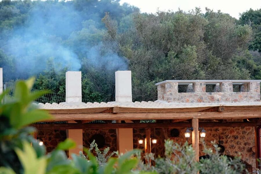 Crete: Knossos, Lasithi, Lasinthos and Olive Farm Combo Tour - Krasi, its springs, and an ancient plane tree