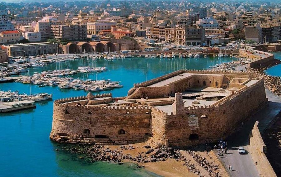 Crete: Knossos Palace, Heraklion City, Market Guided Tour - Heraklion’s old center, harbor, and market