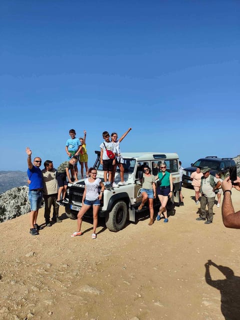 Crete: Lasithi Plateau Zeus Cave Guided Jeep Safari Tour - From your hotel to Aposelemis Dam