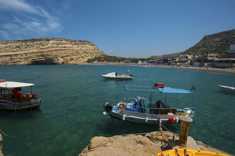 Crete: Matala Beach and Hippie caves, Red beach - Is $41 a fair price?