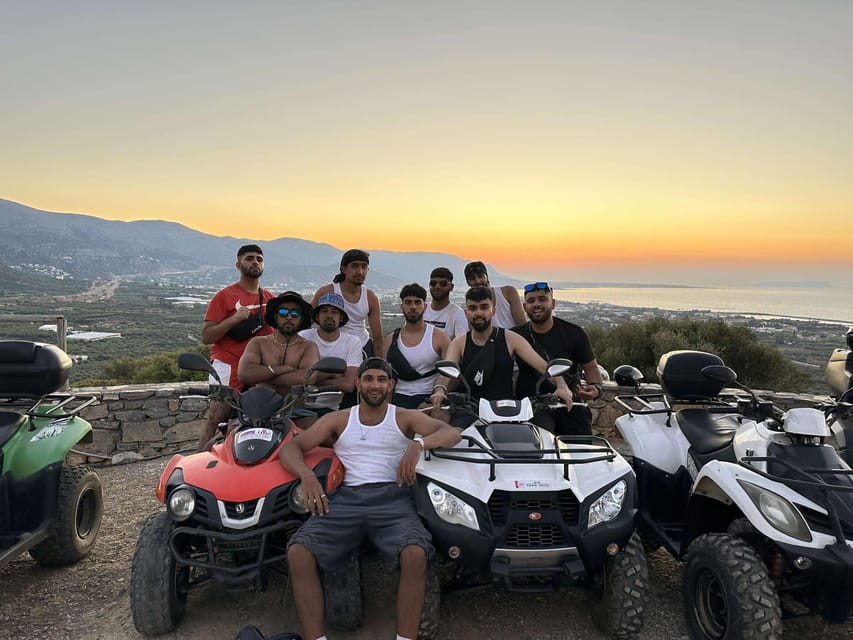 Crete: Off-Road Quad Safari Evening Tour with Hotel Transfer - Key points to know before you book