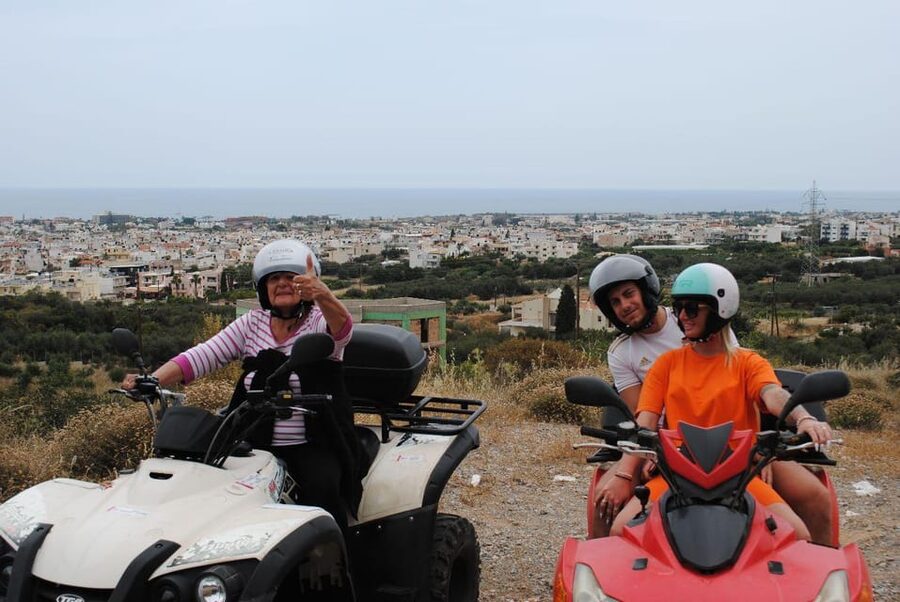Crete: Off-Road Quad Safari Evening Tour with Hotel Transfer - Getting started in Malia with a short ATV lesson