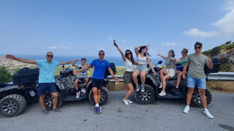 Crete: Off-Road Quad Safari with Lunch/Dinner - Prophet Elias Chapel and the first hilltop views