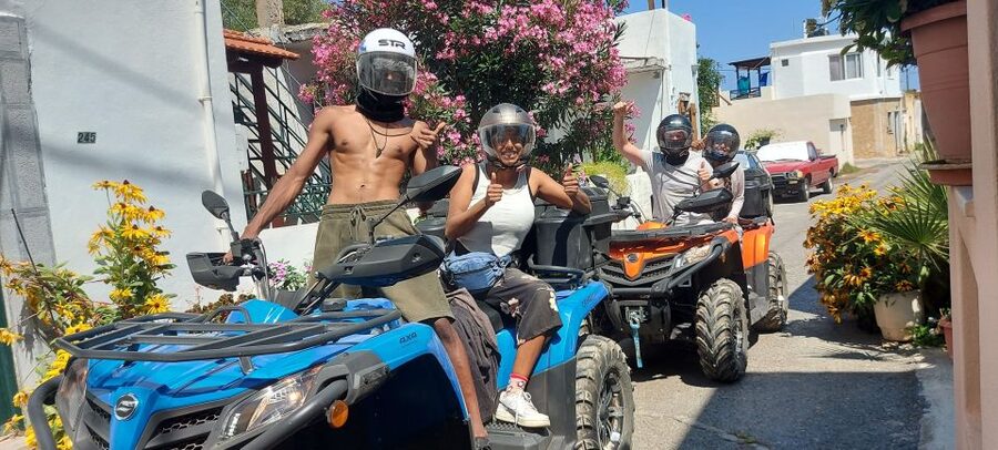 Crete: Off-Road Quad Safari with Lunch/Dinner - The final off-road run and lunch in Malia