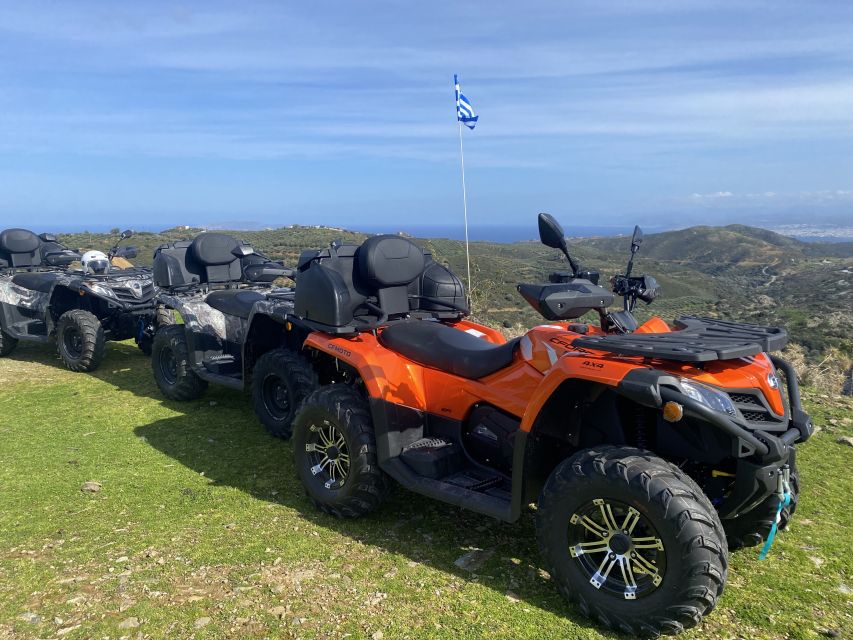 Crete: Quad Safari, Olive Mill with Tasting & Ghost Village - The mountain route toward Fodele