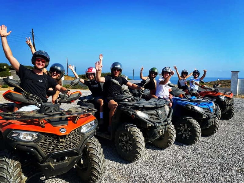 Crete: Quad Safari with Ghost Town Exploration - Riding onward through the Cretan countryside