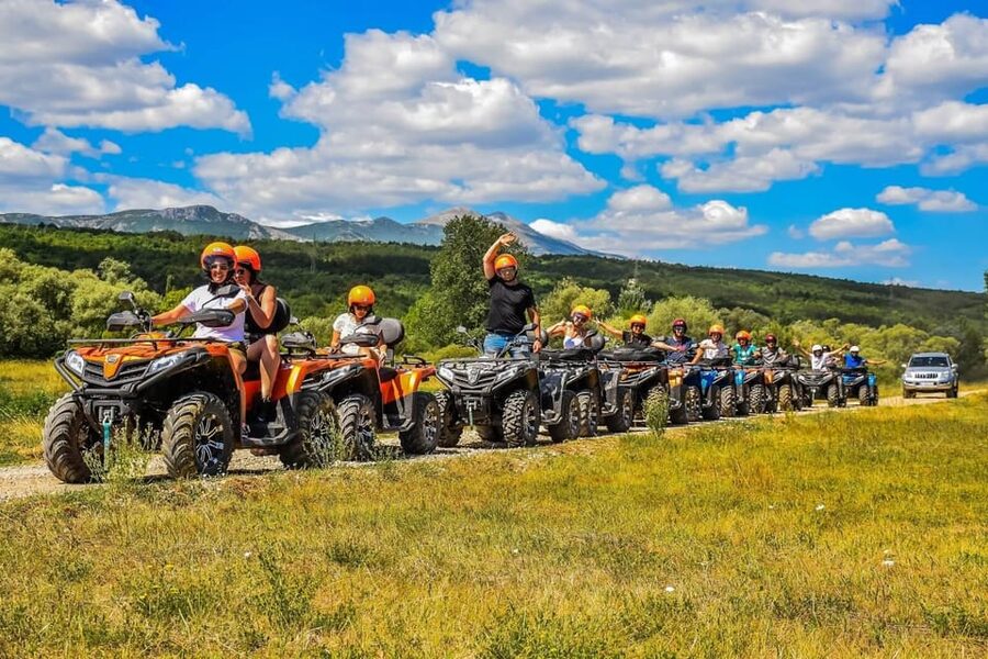 Crete: Quad Safari with Lunch and Swimming in Malia - Swimming and snorkeling at Sisi beach