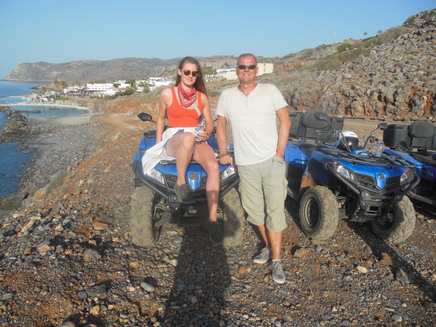 Crete: Quad Safari with Monastery, Malia Palace and Lunch - From Malia resorts to the first quad trail