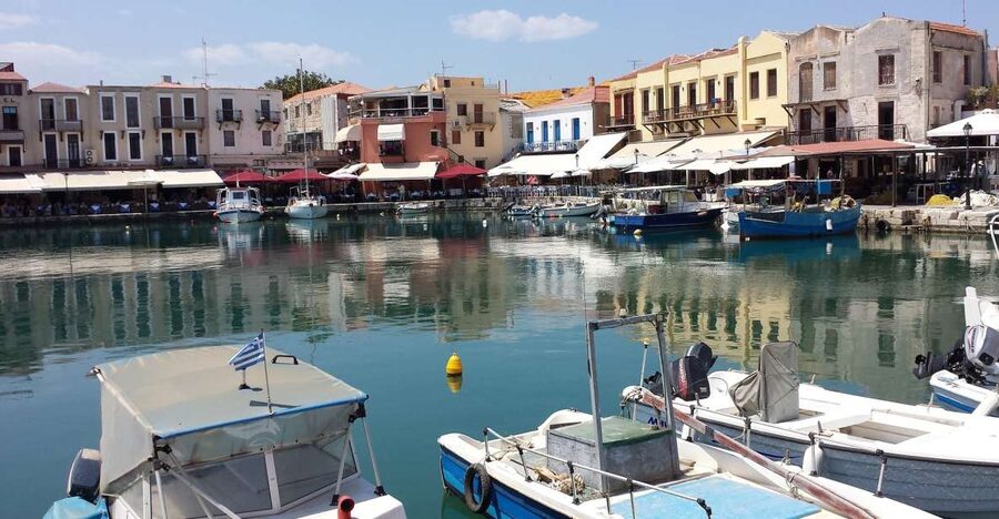 Crete: Rethimno, Chania, and Kournas Lake Day Trip - The road west gives you a useful view of Crete