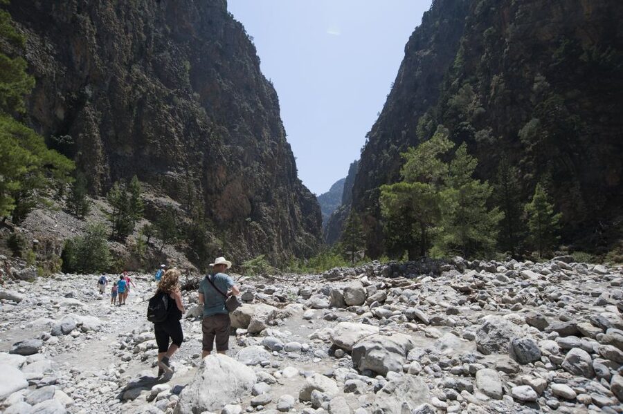 Crete: Samaria Gorge Hike - The Iron Gates are the route’s dramatic center