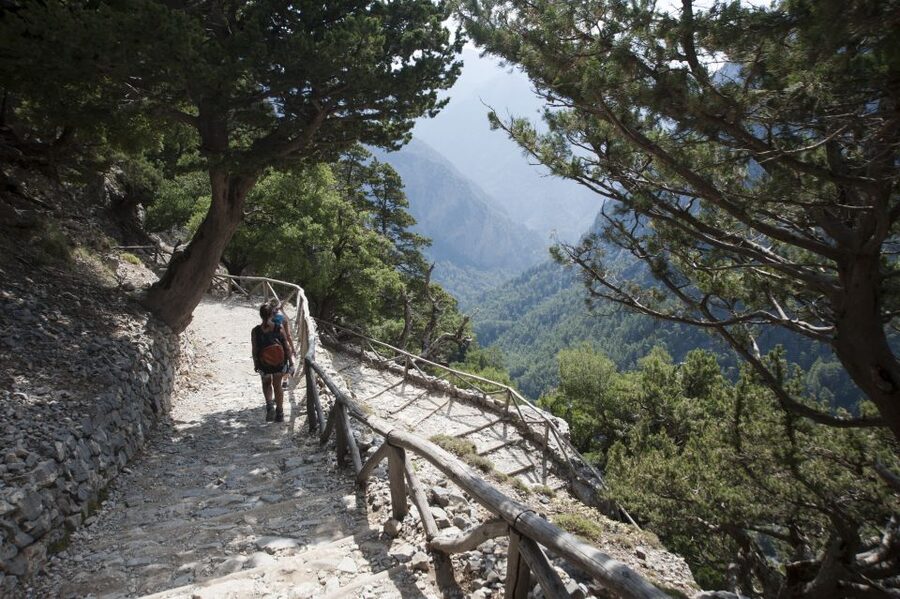 Crete: Samaria Gorge Hike - Ferry views and the long return to Crete’s north coast