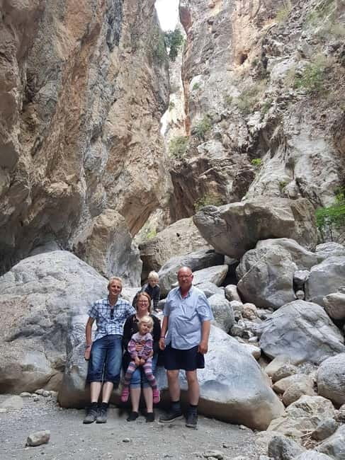 Crete: Sarakina Gorge, Forests, and South Coast Safari - Sarakina Gorge is a scramble, not a path