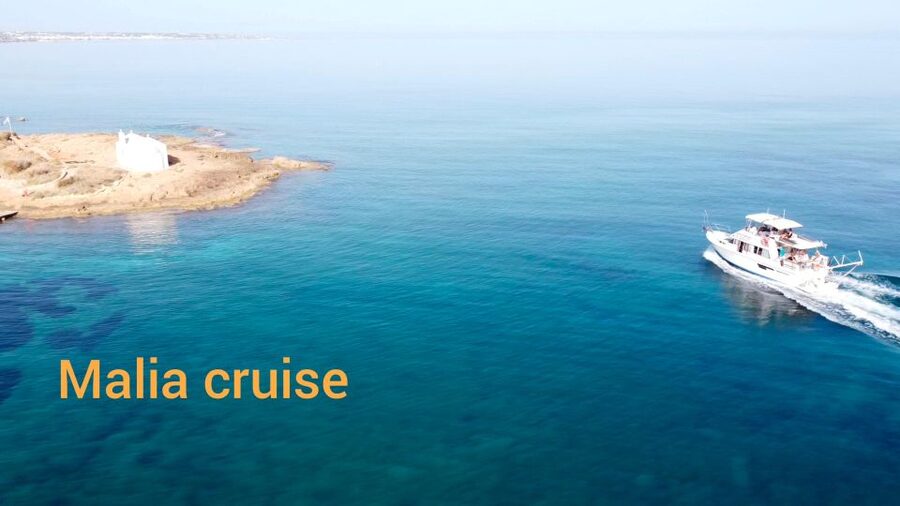 Crete: Snorkeling Boat Trip with Lunch and Transfer - Setting out from Malia toward Stalis