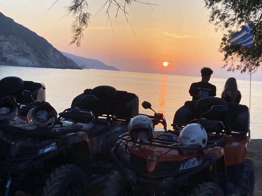 Crete: Sunset or Morning Quad with Local Products Tasting - Starting at Peninsula Resort and Spa in Agia Pelagia