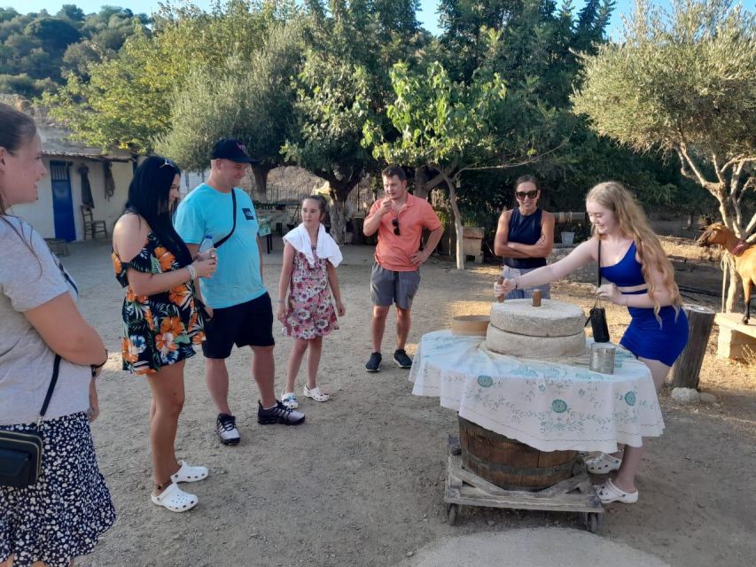 Crete: Sunset Safari - Karfi gives the sunset its setting