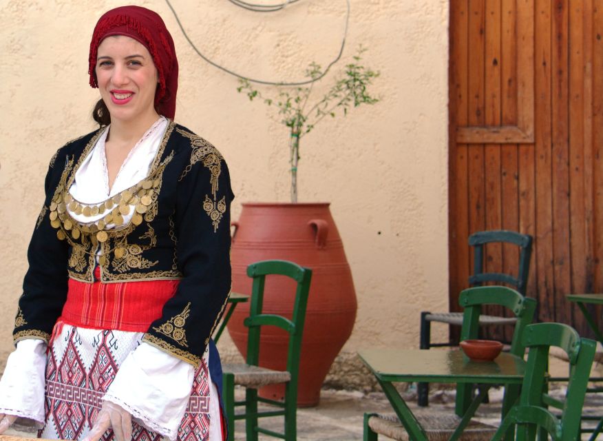 Crete: Traditional Dance Show and Buffet Dinner with Wine - A village walk before the feast