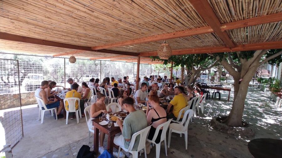 Crete: Trypiti Beach Off-Road South Tour w/ Lunch & Wine - Gortyna puts Crete’s past along the road