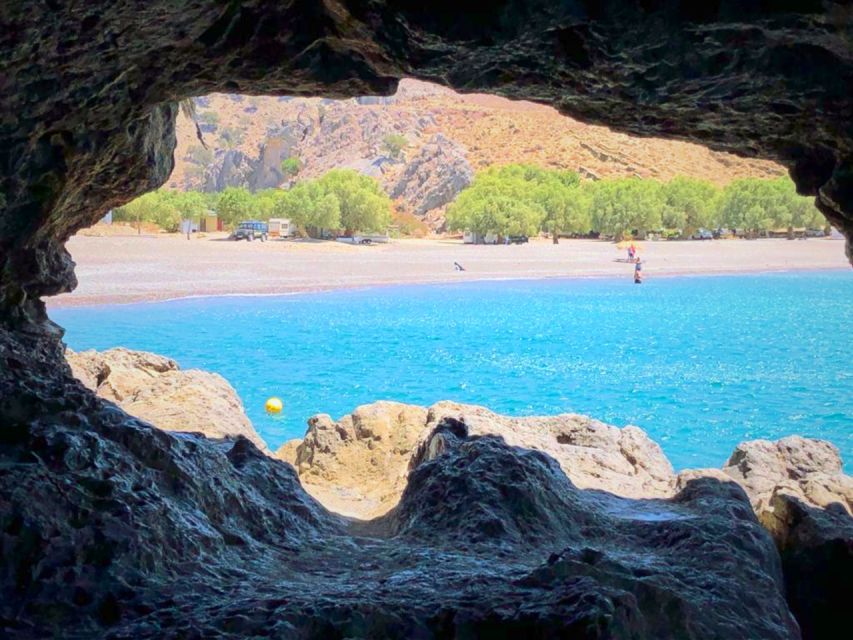 Crete: Trypiti Beach Off-Road South Tour w/ Lunch & Wine - The return through Agia Varvara