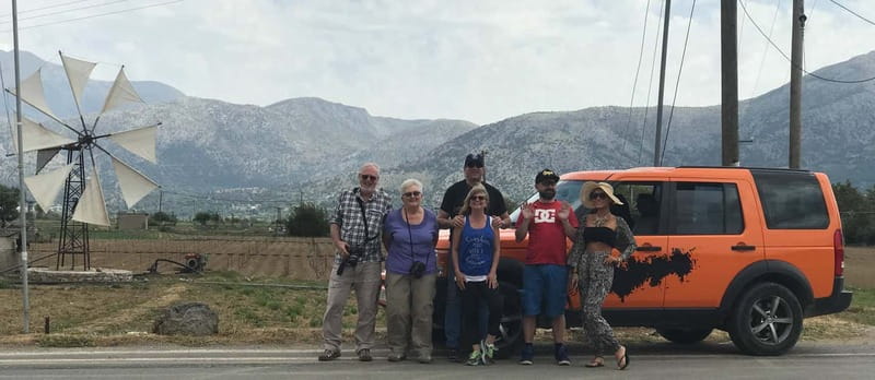 Crete:Zeus & Lassithi Plateau, OliveTasting, Kritza, Pottery - Feeding goats high in the Dikti Mountains